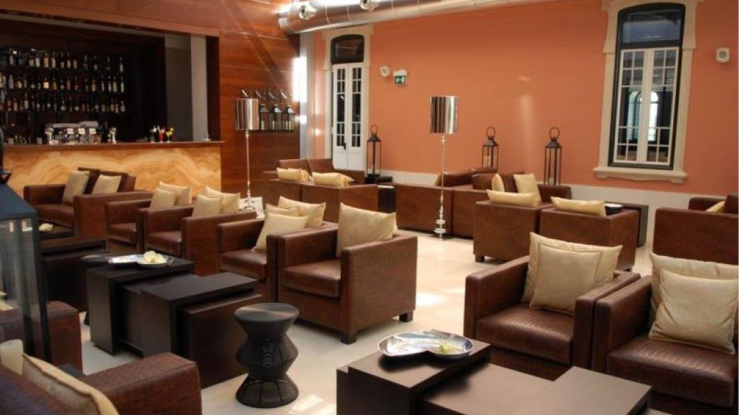 Bar og lounge p Palace Hotel Monte Real